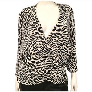Jessica London Plus Size Zebra Cardigan Plus Size